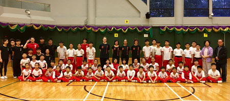 Xia Quan girls holiday en training in Hong Kong Xia Quan school